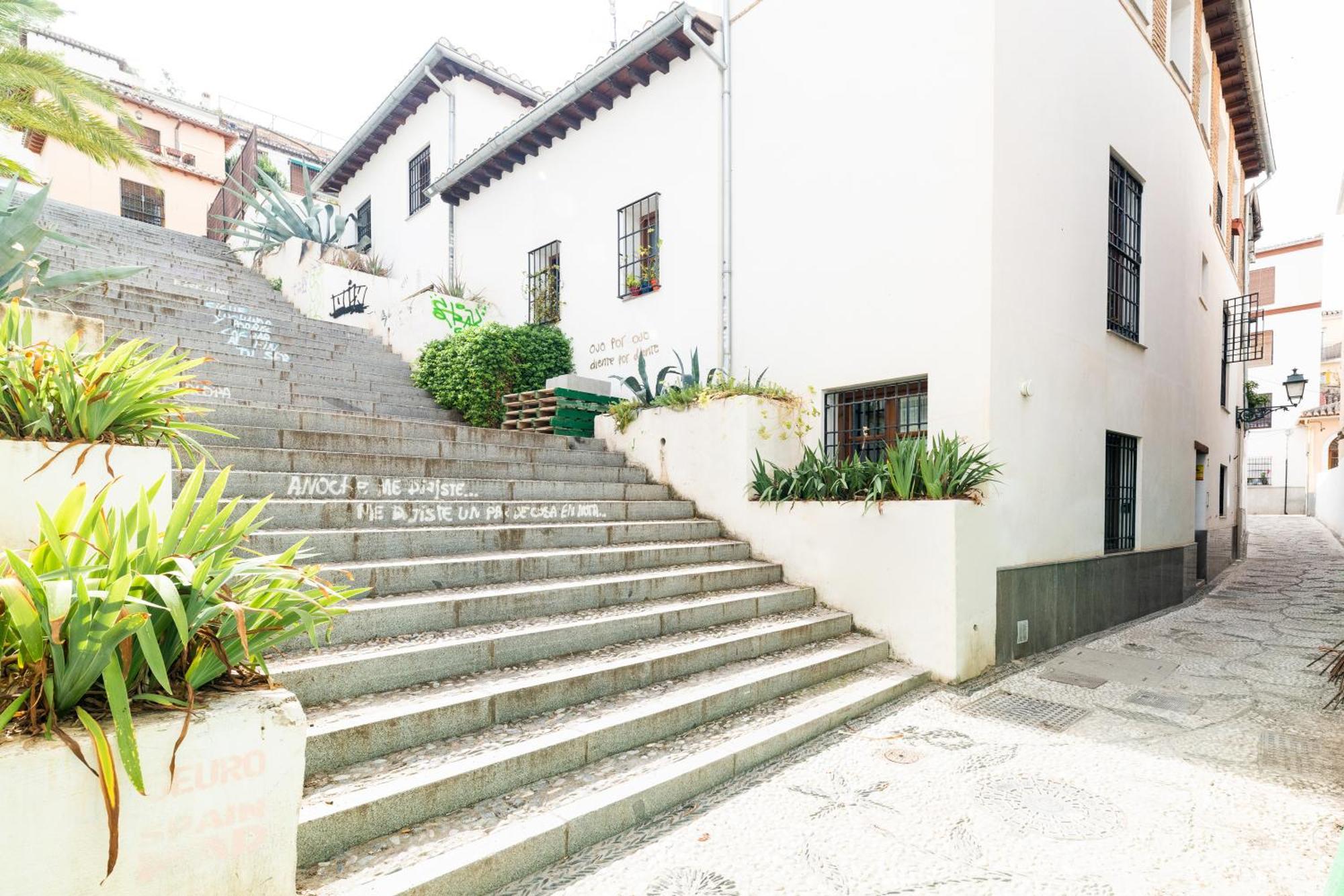 El Rey Zagal Apartament Casa Siglo XVI Pleno Centro Granada Luaran gambar